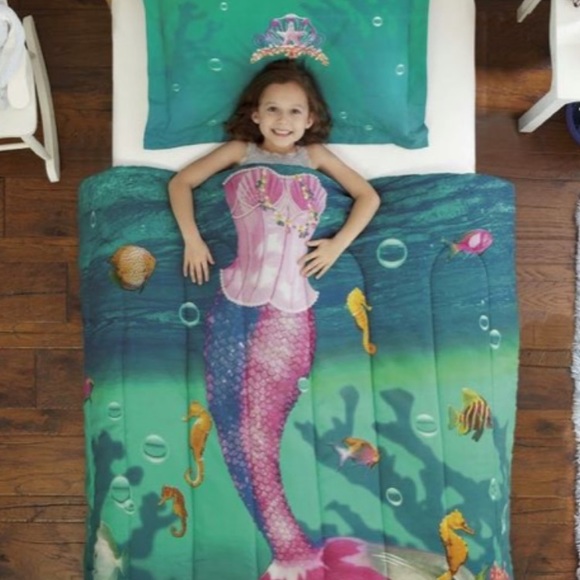 target mermaid bedding